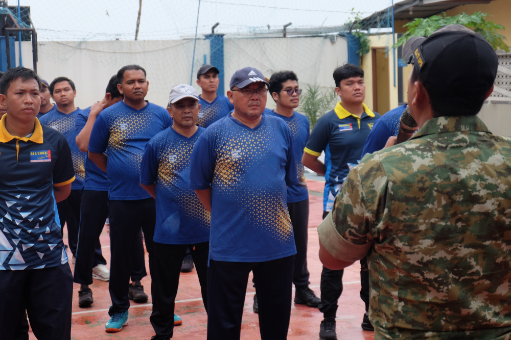 Penguatan Mental, FIsik, dan Disiplin (MFD) Bea Cukai Tembilahan