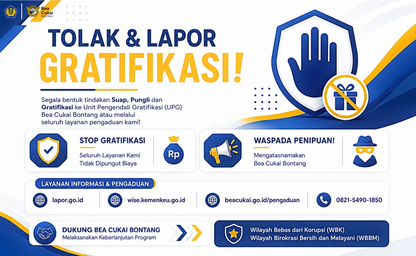 Tolak Gratifikasi
