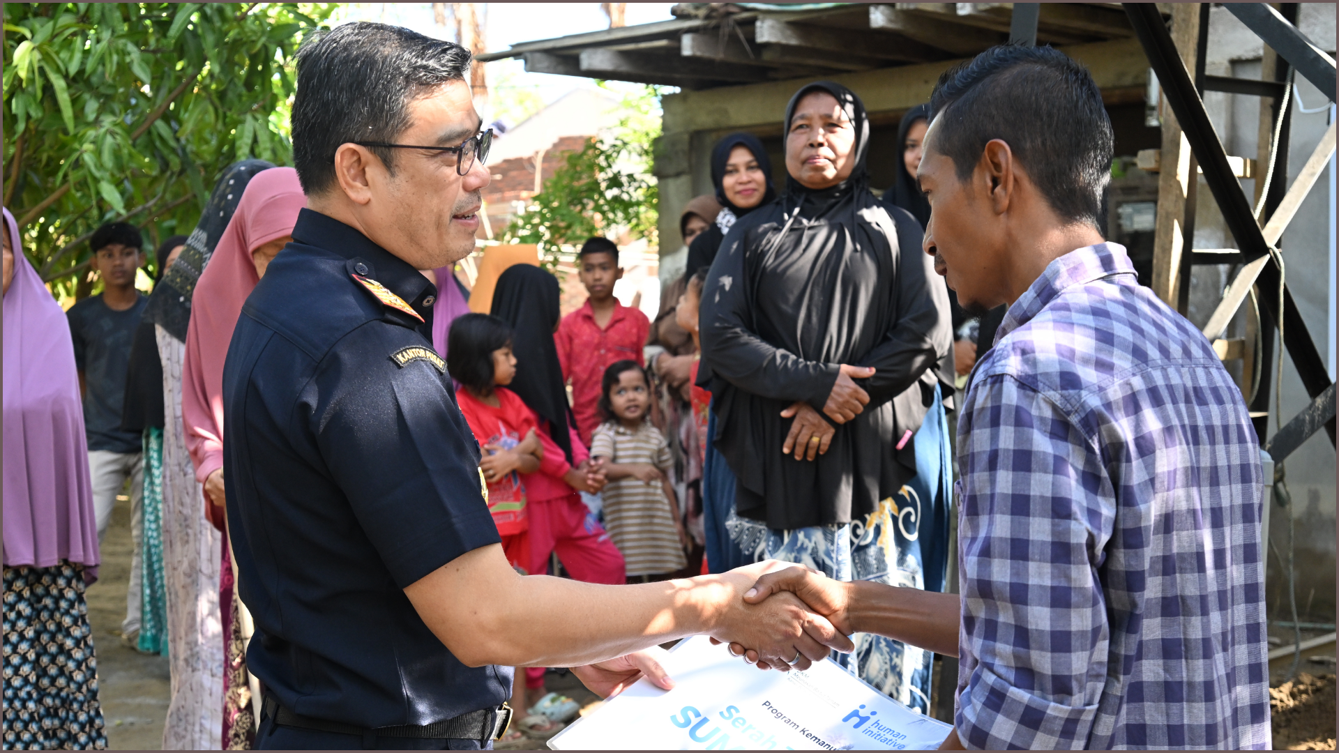DKM Baitut Tamam Kanwil DJBC Aceh Resmikan dan Serahkan Wakaf Sumur Bor bagi Masyarakat Terdampak Banjir di Pidie Jaya dan Bireuen
