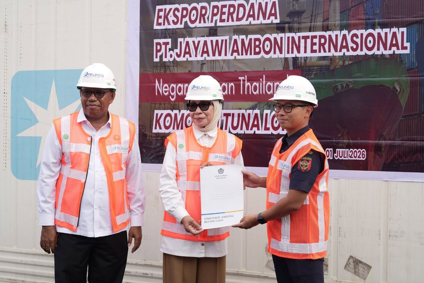 Tuna Maluku Mendunia! Ekspor Perdana 11 Ton Frozen Tuna Loin ke Tailan