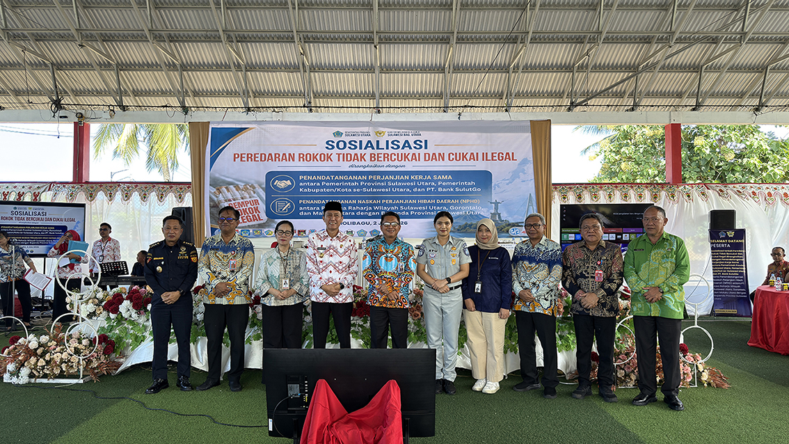 Bea Cukai Sulbagtara Perkuat Sinergi dengan Pemda Tingkatkan Pemahaman Pajak Rokok dan Gempur Rokok Ilegal di Bolsel
