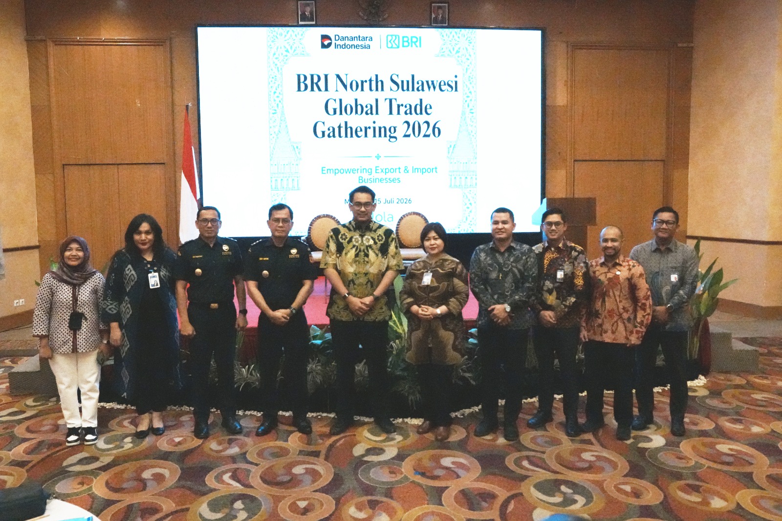 Bea Cukai Sulbagtara Dorong Daya Saing Ekspor Melalui BRI North Sulawesi Global Trade Gathering 2026