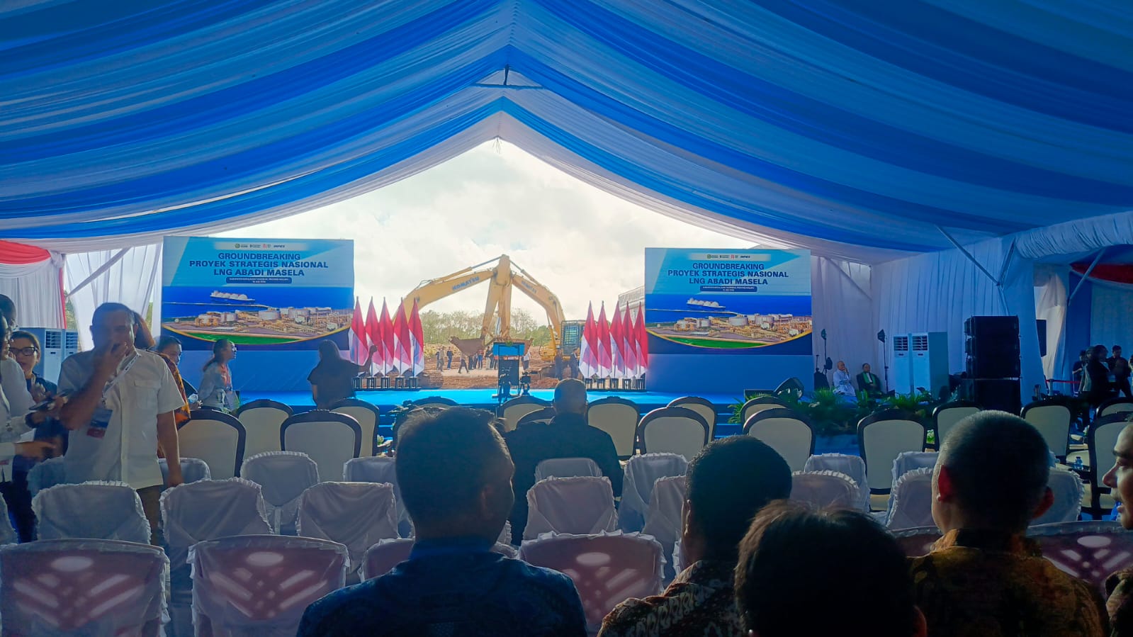 Bea Cukai Tual Sambut Dimulainya Logistik Proyek LNG Abadi Masela