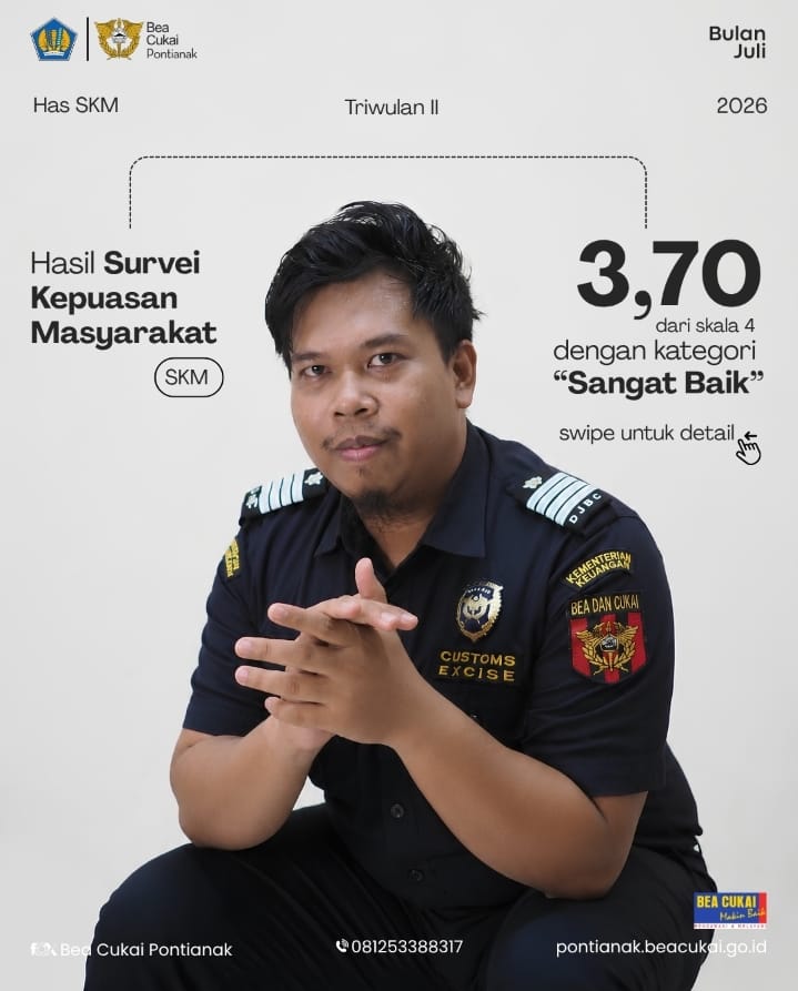 Hasil Survei Kepuasan Masyarakat (SKM) Triwulan II Tahun 2026