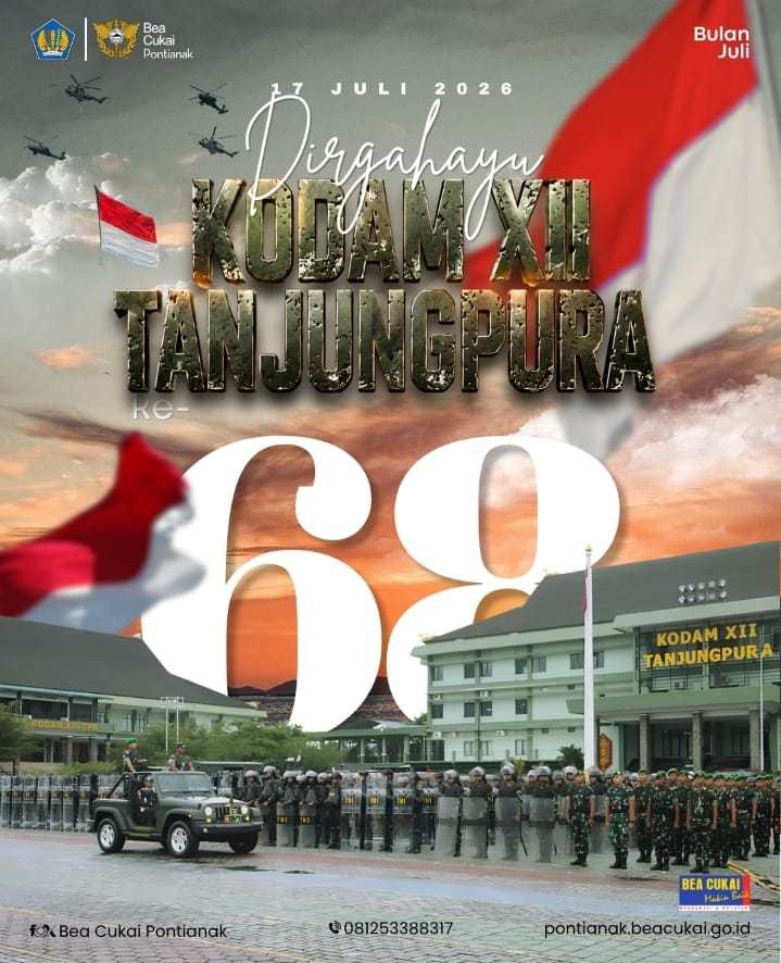 Dirgahayu Kodam XII/Tanjungpura ke-68