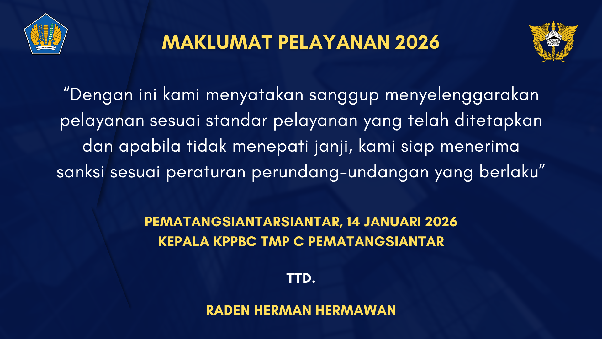 Standar Pelayanan 2