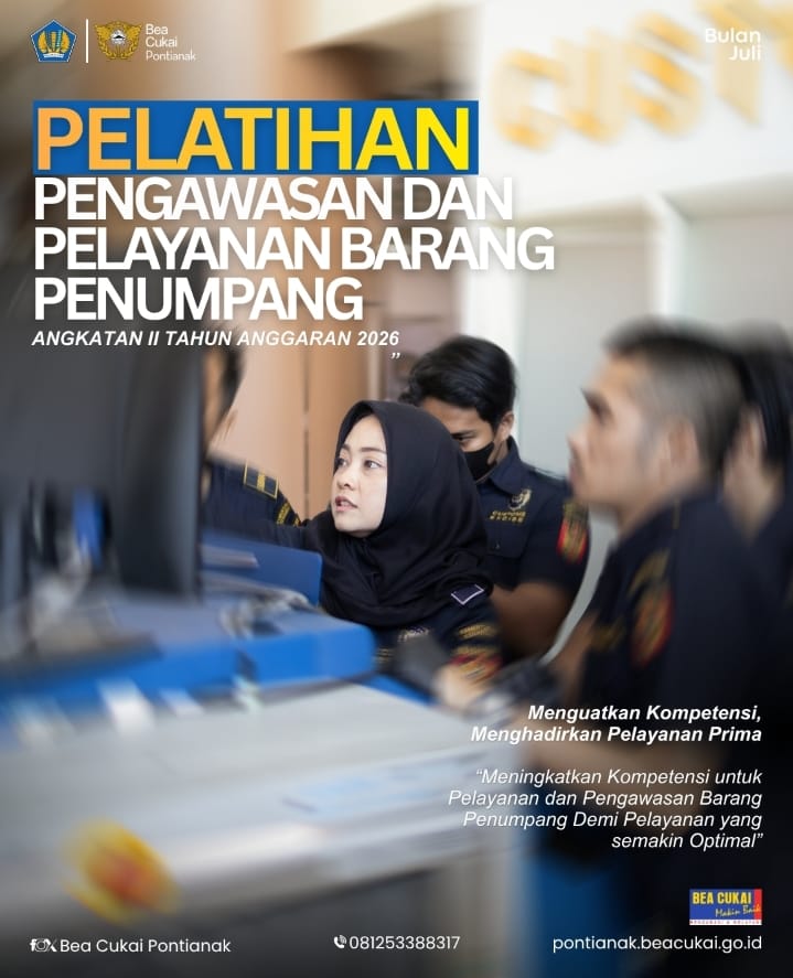 Pelatihan Pengawasan dan Pelayanan Barang Penumpang