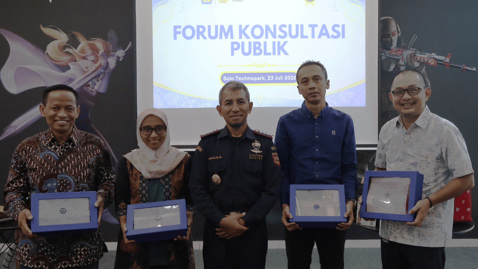 Dukung UMKM Solo Raya Go International, Bea Cukai Surakarta Gelar Angkringan Becus Vol. III dan Forum Konsultasi Publik