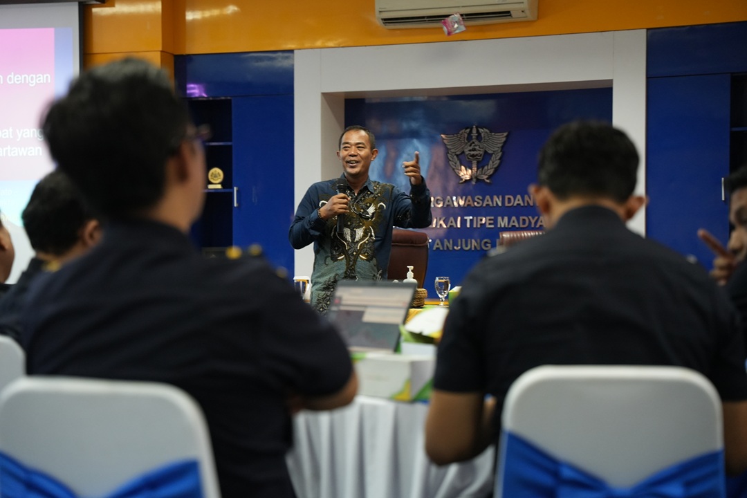 Tingkatkan Kualitas Publikasi, Bea Cukai Tanjung Emas Bekali Agen Kehumasan dengan Keterampilan Jurnalistik