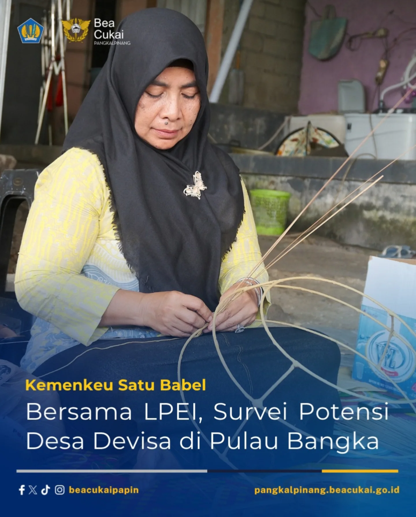 Kemenkeu Satu Babel dan LPEI Survei Potensi Desa Devisa di Pulau Bangka