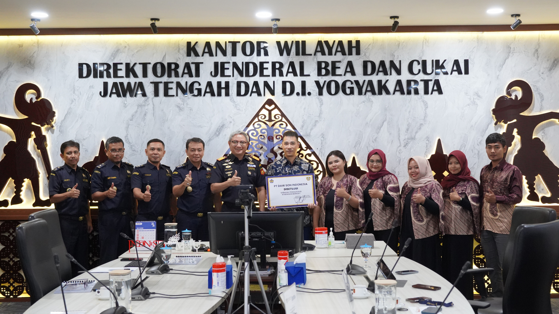 Jepara Kian Mendunia! Bea Cukai Dukung Ekspor Koper Melalui Persetujuan Kawasan Berikat