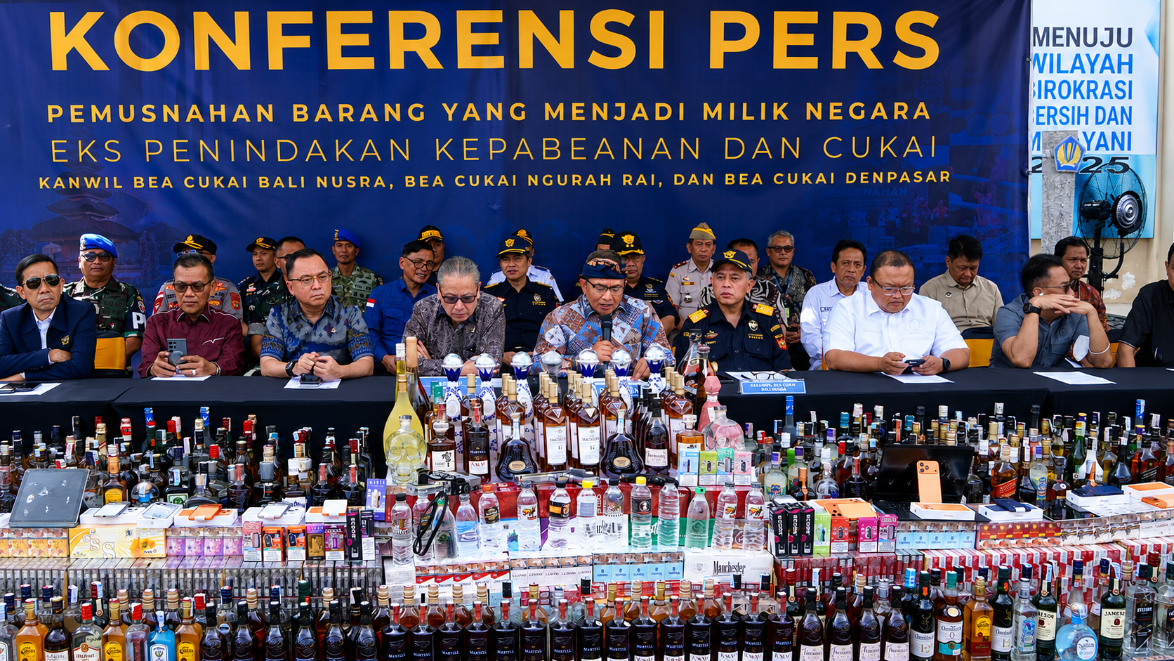 Bea Cukai Bali  Nusa Tenggara Musnahkan Barang Ilegal Senilai Lebih Dari Rp11,2 Miliar, Wujud Nyata Melindungi Masyarakat dan Menjaga Perekonomian