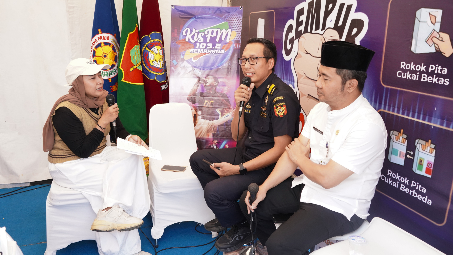 Bea Cukai Jateng DIY dan Pemprov Jateng Perkuat Sinergi Pemberantasan Rokok Ilegal melalui Talkshow Gempur Rokok Ilegal