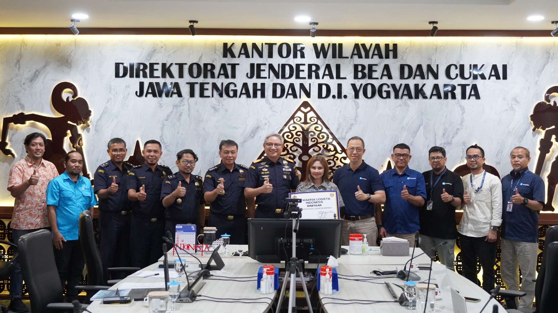 Maersk Logistics Indonesia Perkuat Perdagangan Global melalui Persetujuan Pusat Logistik Berikat di Semarang