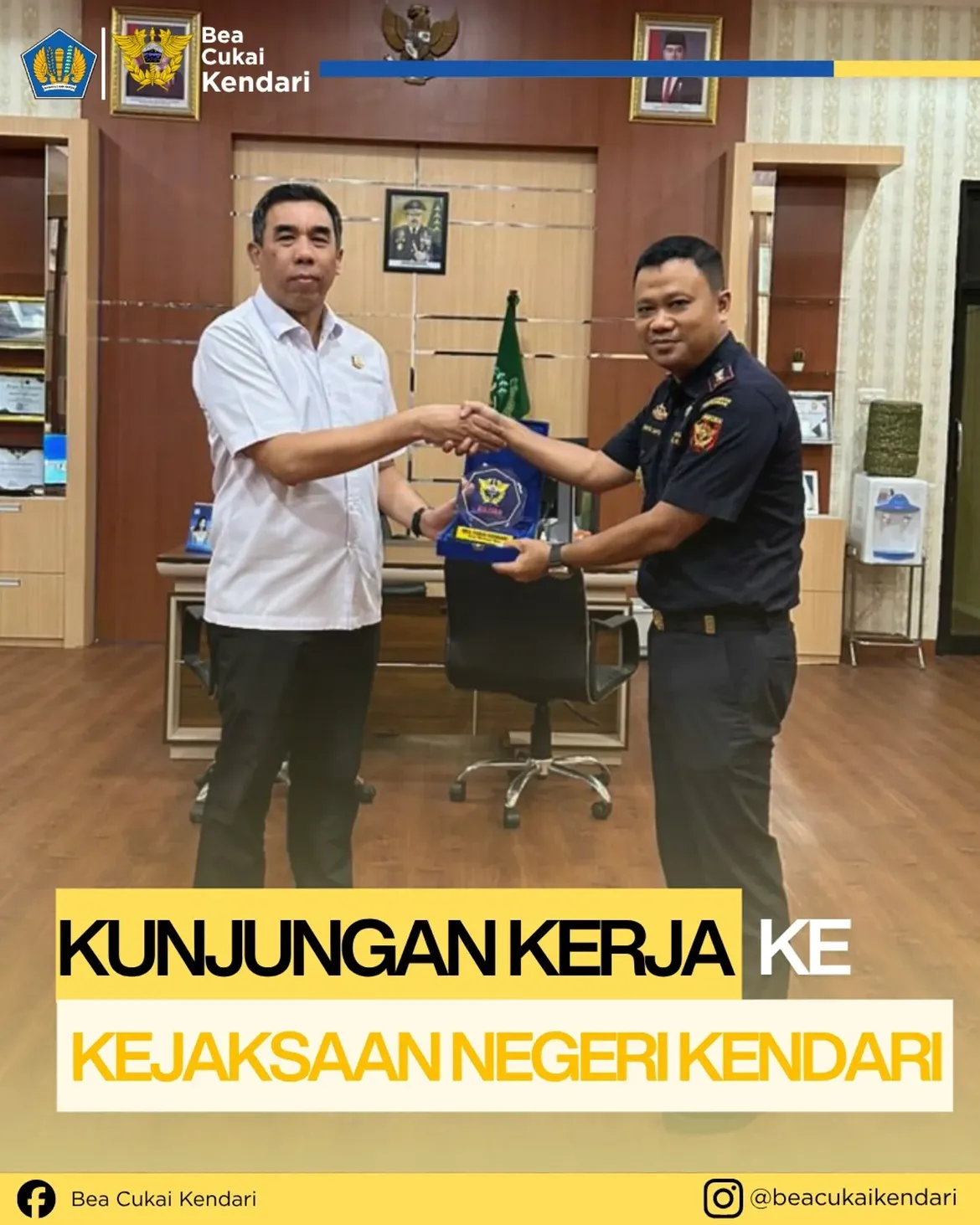 Kunjungan Kerja ke Kejaksaan Negeri Kendari