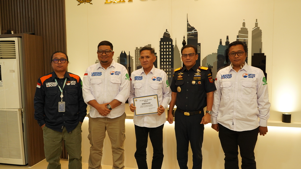 Kanwil Bea Cukai Jakarta Berikan Izin sebagai Pengusaha di Pusat Logistik Berikat kepada PT Lestari Wijaya Abadi