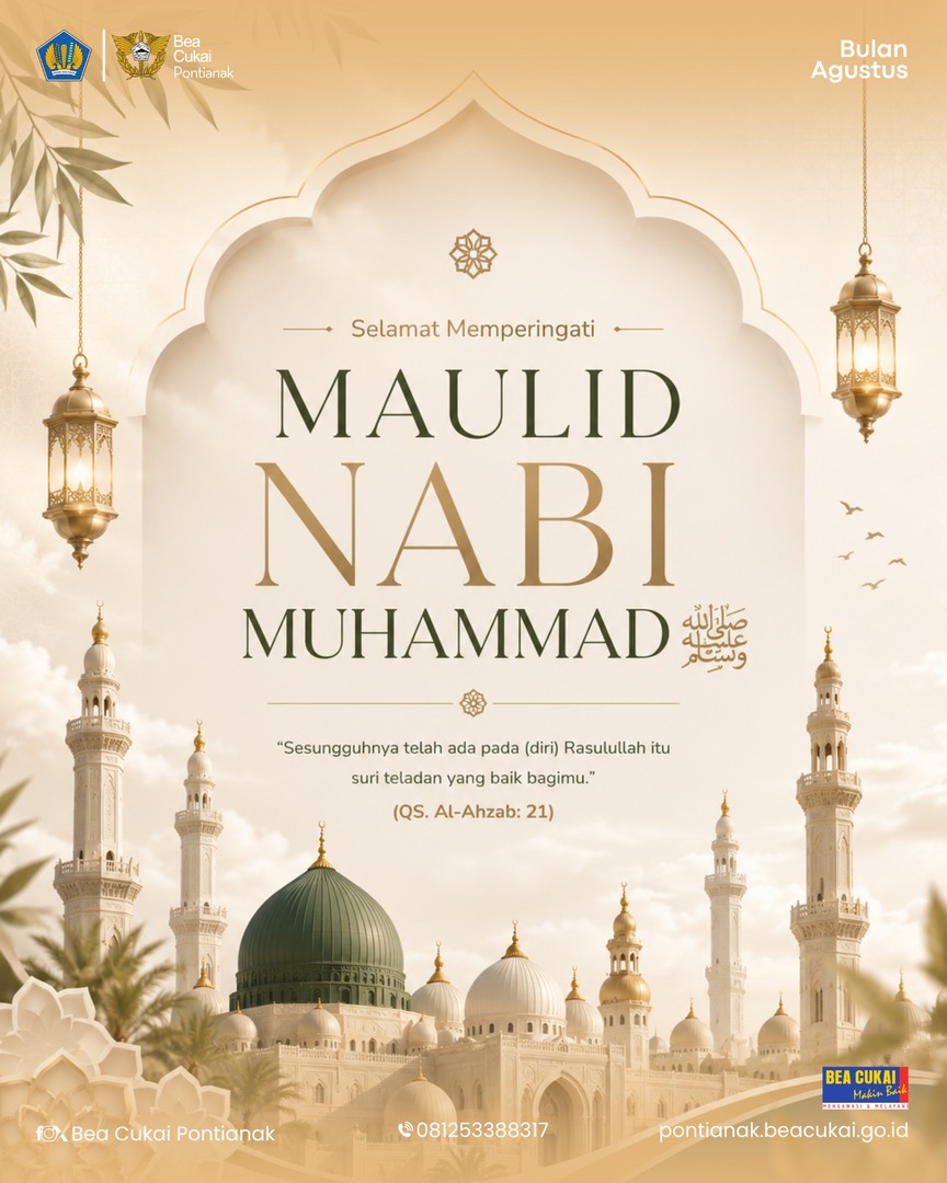 Selamat Memperingati Maulid Nabi Muhammad SAW