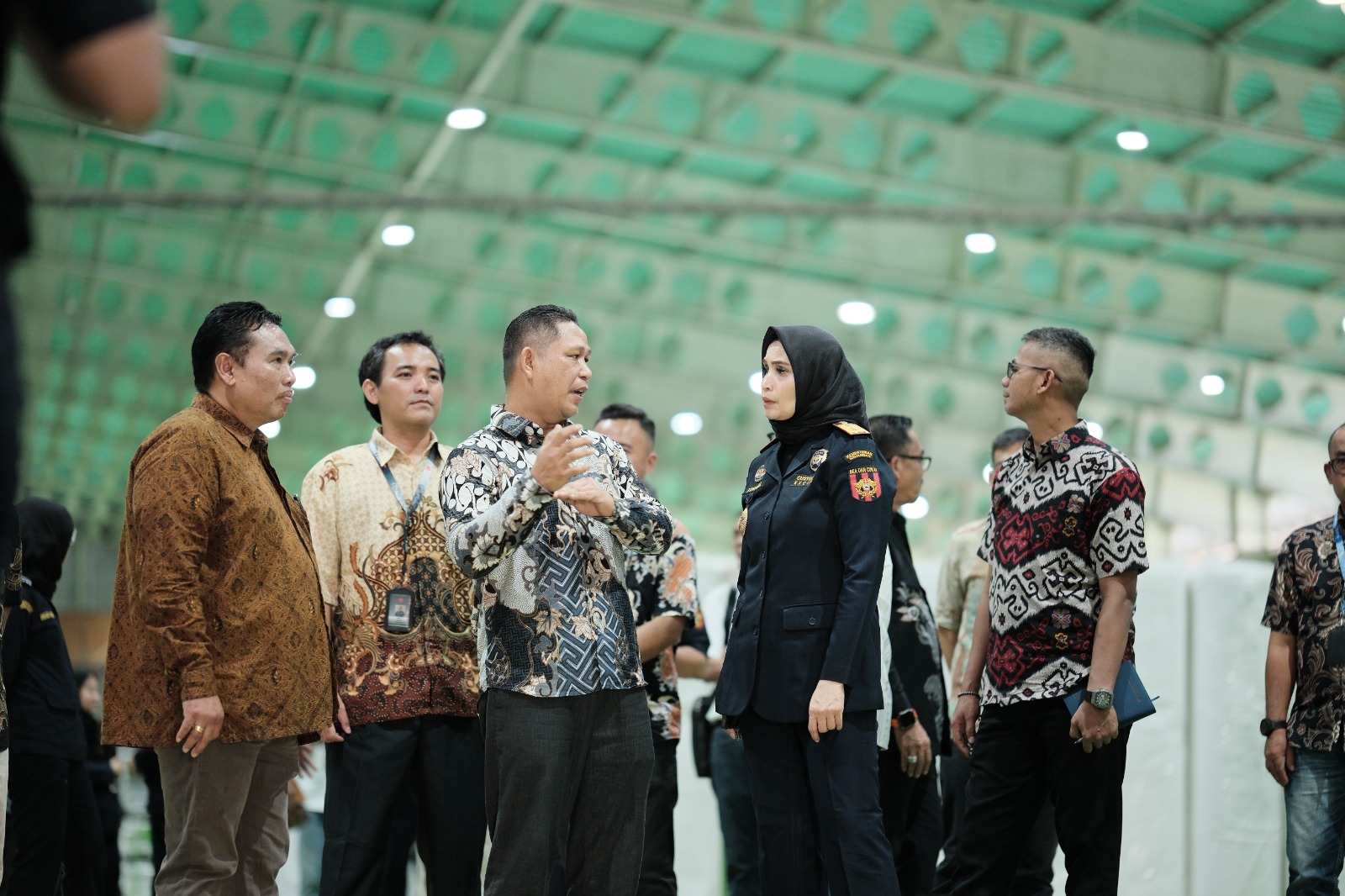 Customs Visit Customer PT Han Young Indonesia, Produsen Non Woven Insol