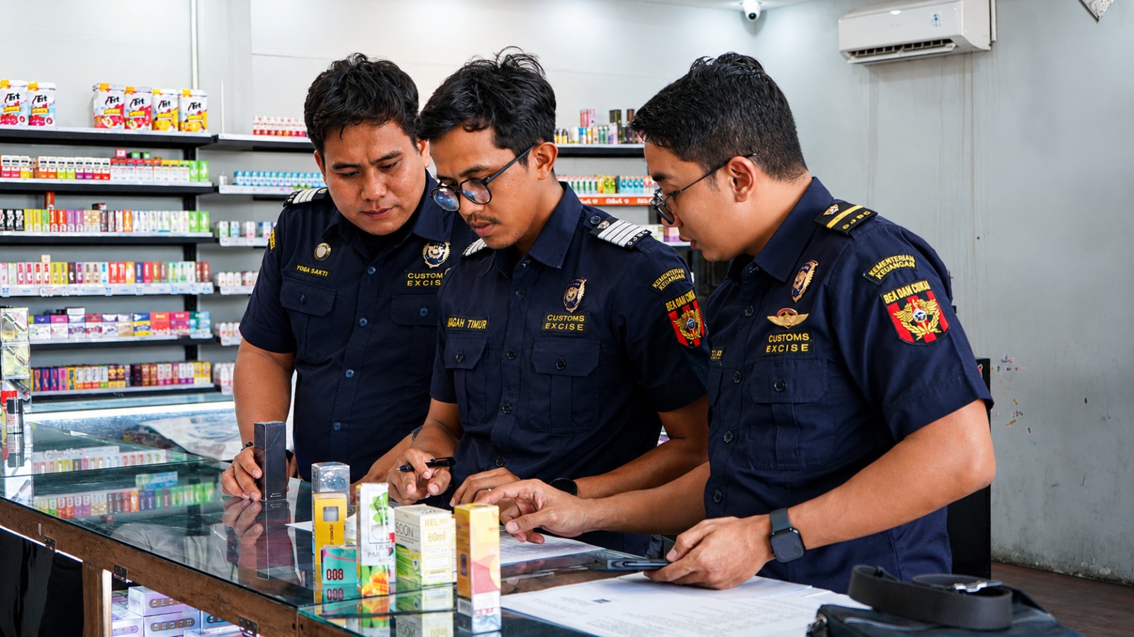 Pengawasan Rokok Elektrik Diperkuat, Bea Cukai Bontang Pantau Harga Transaksi Pasar