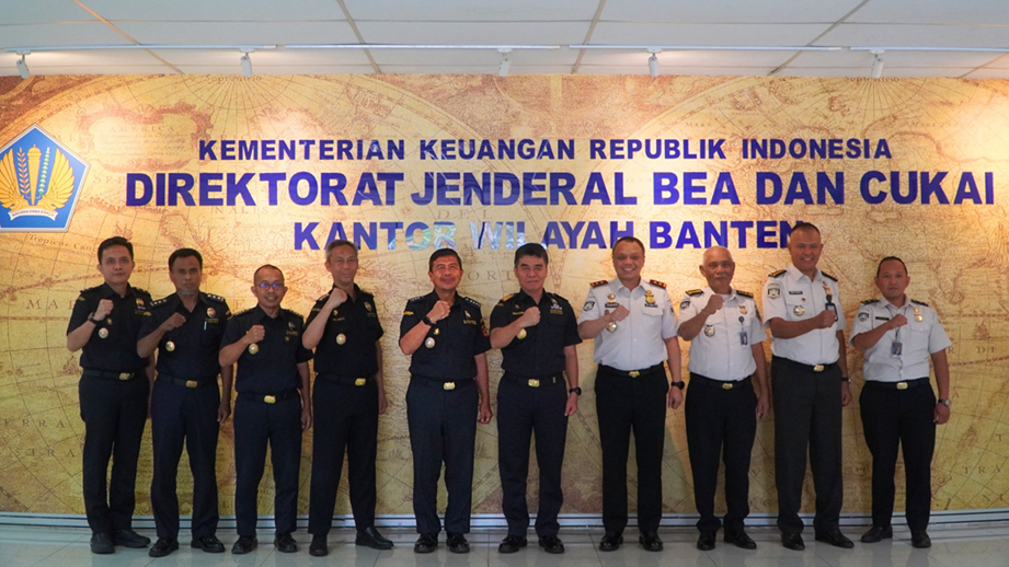 Jalin Kolaborasi, Bea Cukai Banten Terima Kunjungan Ditjen Imigrasi Banten