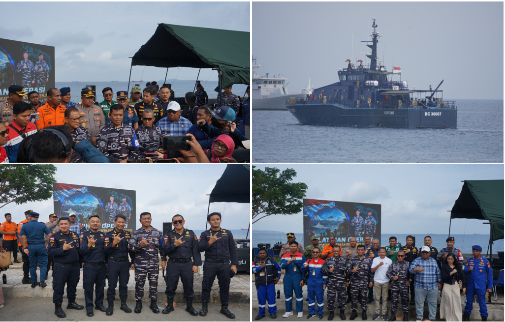 Bea Cukai Hadir Menjaga Papua, Pangkalan Sarana Operasi Perkuat Community Protector melalui Latihan Operasi Bersama
