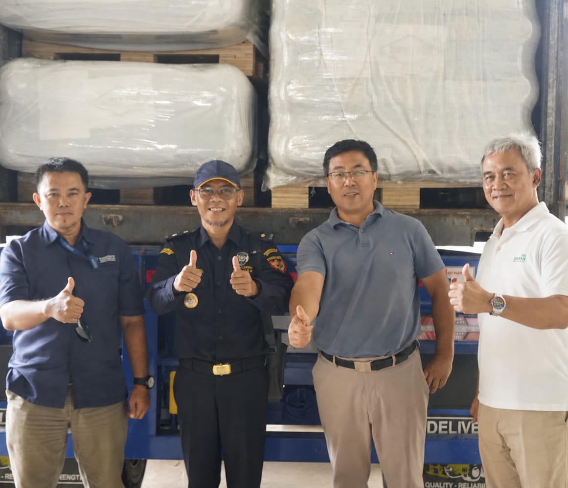 Ekspor Perdana 410 Accumulator Shell Produksi FTZ Bintan