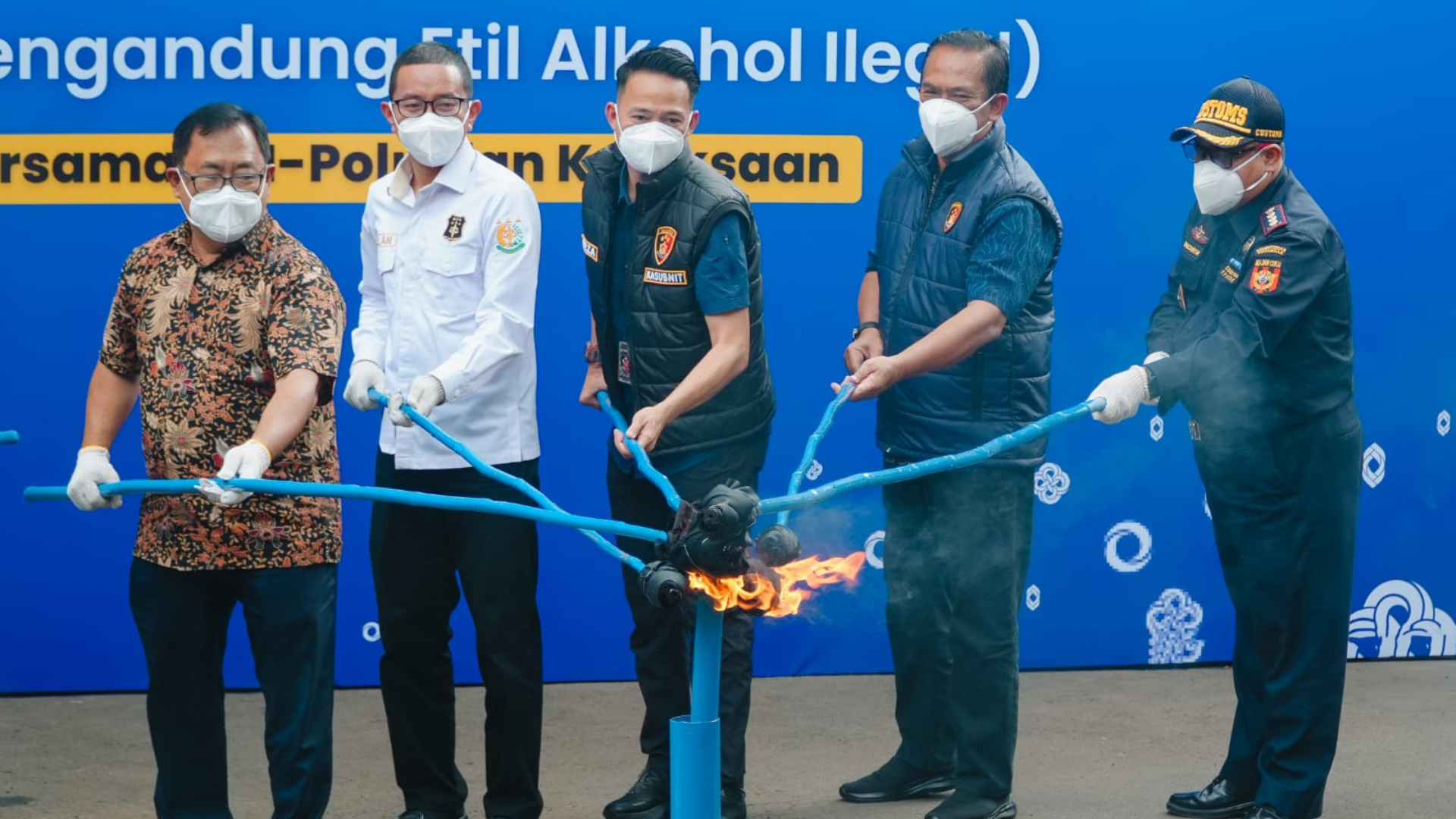 Bea Cukai Banten Musnahkan Rokok Ilegal senilai Rp 62 Milyar