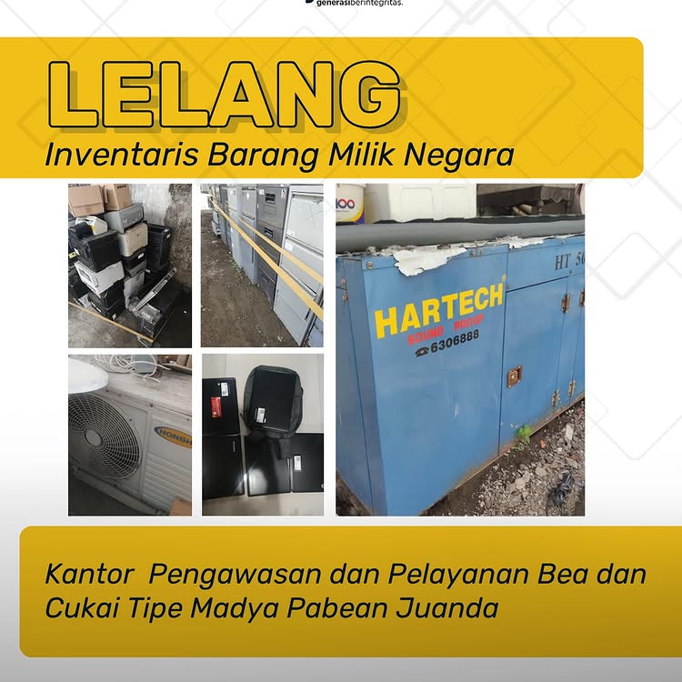 Pengumuman Lelang Barang Milik Negara