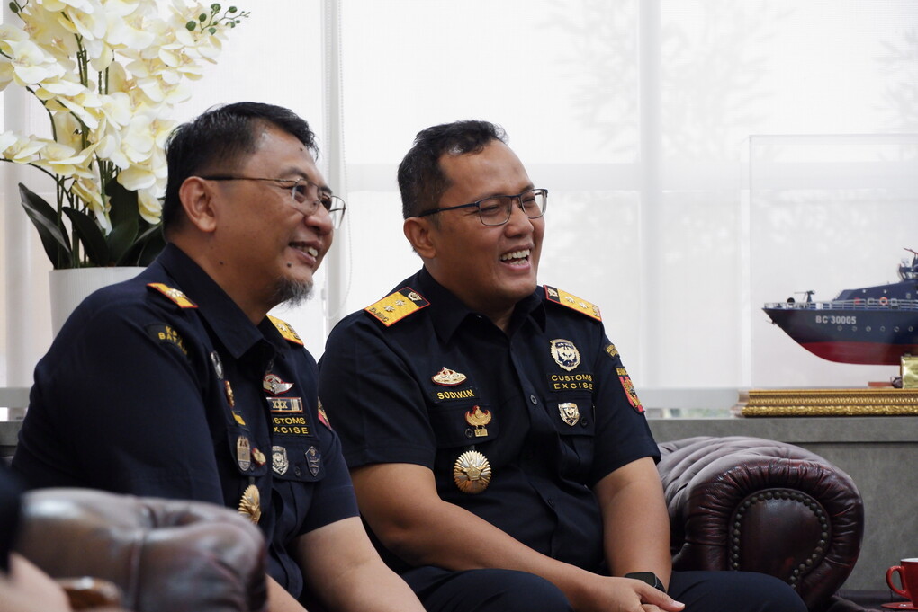 Kunjungan Kerja Bea Cukai dengan FORKOPIMDA Kepri