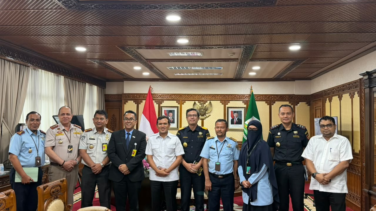 Bea Cukai Aceh Turut Bahas Sekuritas Bandara Sultan Iskandar Muda