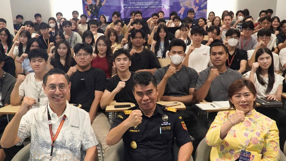Customs Goes to Campus, Bea Cukai Banten Bahas Perdagangan Internasional dengan Mahasiswa BINUS