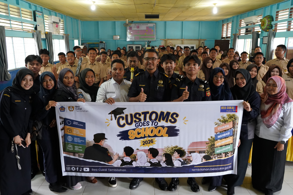 Bea Cukai Tembilahan Kenalkan Kepabeanan dan Cukai kepada 151 Pelajar melalui Customs Goes to School