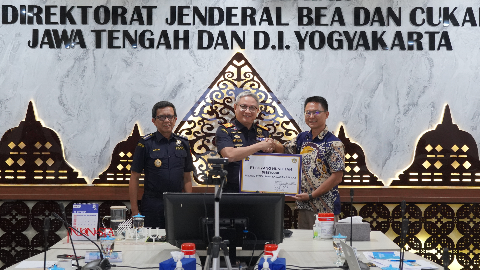 Bea Cukai Jateng DIY Kawal Investasi Rp1,5 Triliun PT Shyang Huang Tah di Brebes