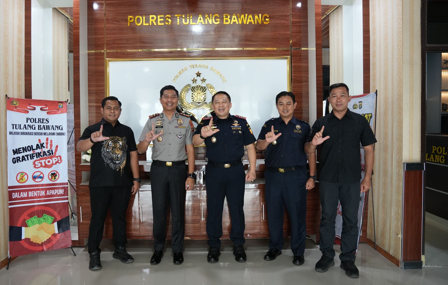 Bea Cukai Lampung dan Polres Tulang Bawang Sinergi Sikat Rokok Ilegal