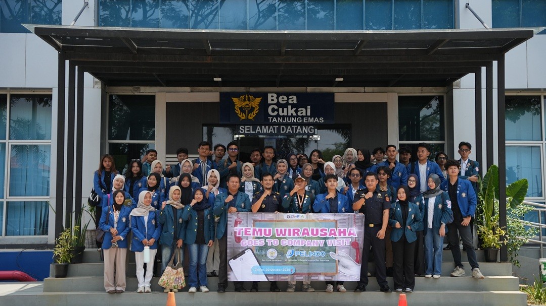 Company Visit Mahasiswa Undip, Dalami Kepabeanan dan Cukai di Bea Cukai Tanjung Emas