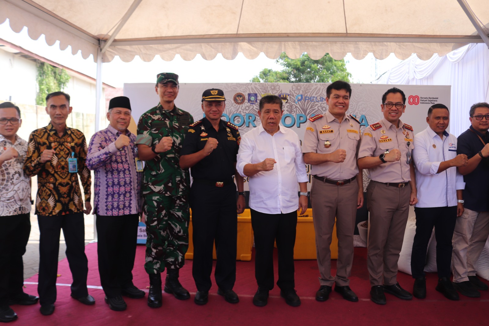 Pelepasan Ekspor Komoditas Bangka Belitung