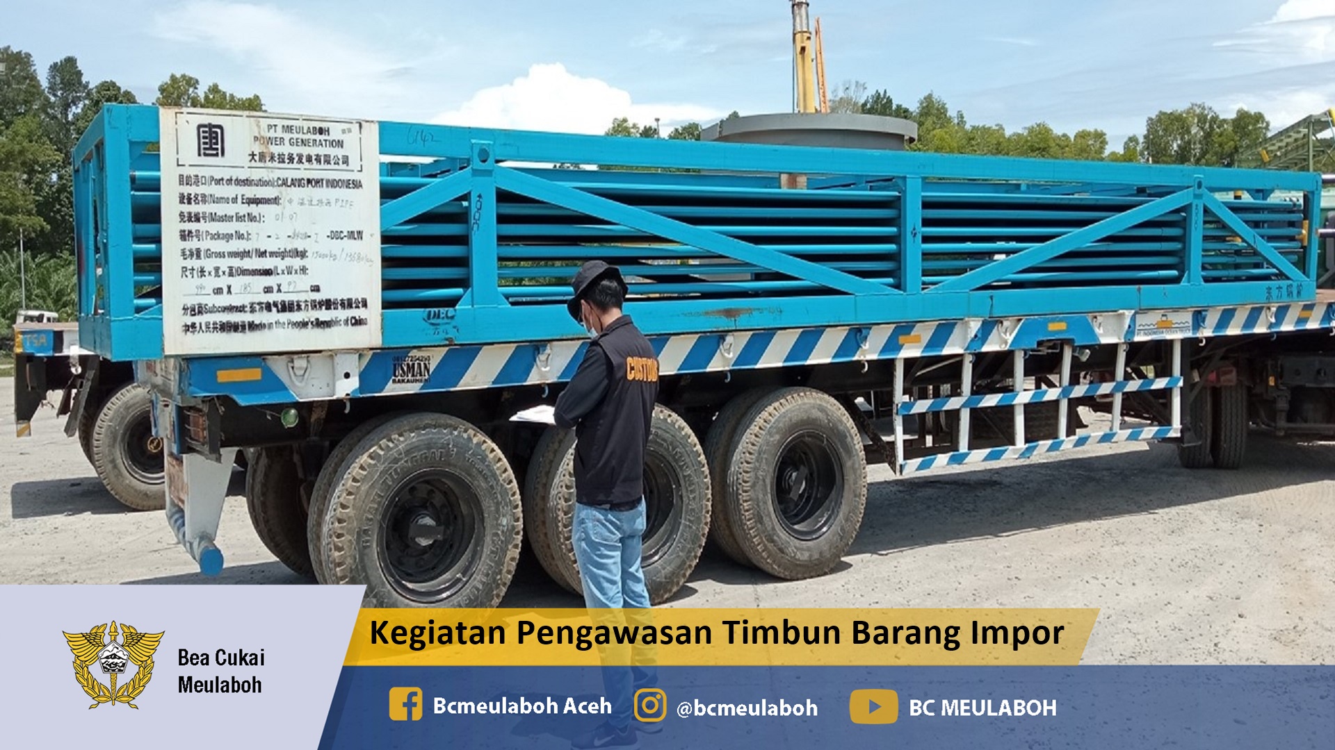 Izin Timbun  di Luar Kawasan Pabean