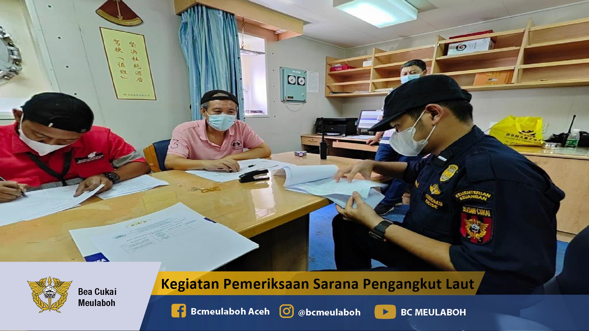 Pemeriksaan Sarana Pengangkut Laut