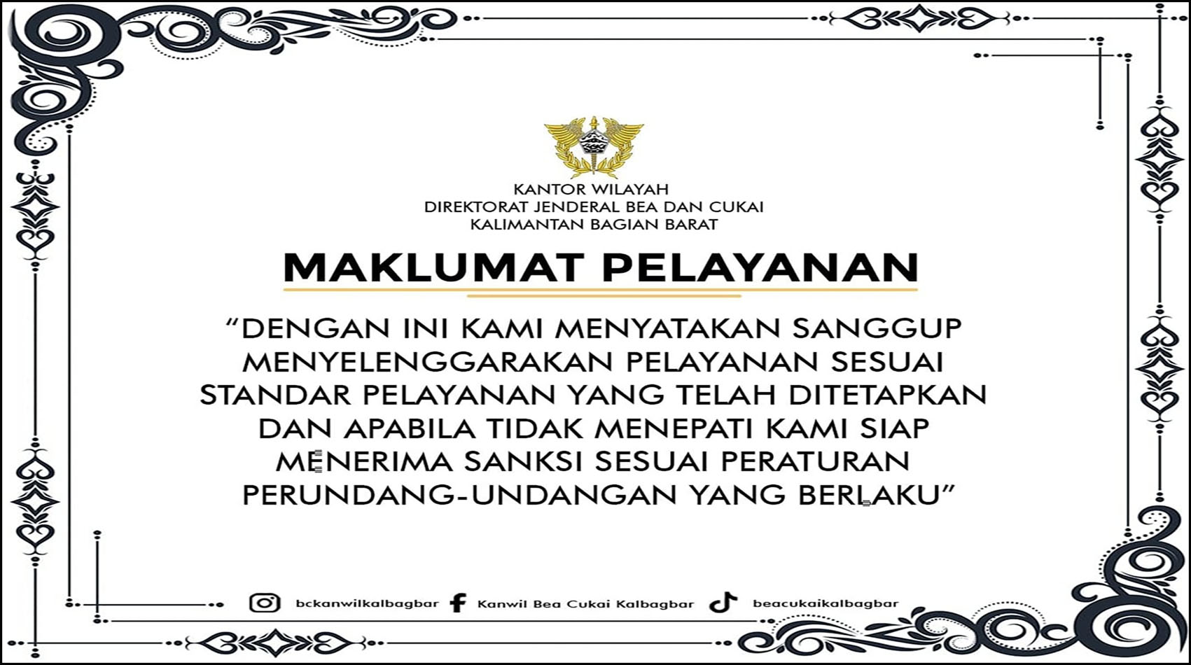 Maklumat Pelayanan