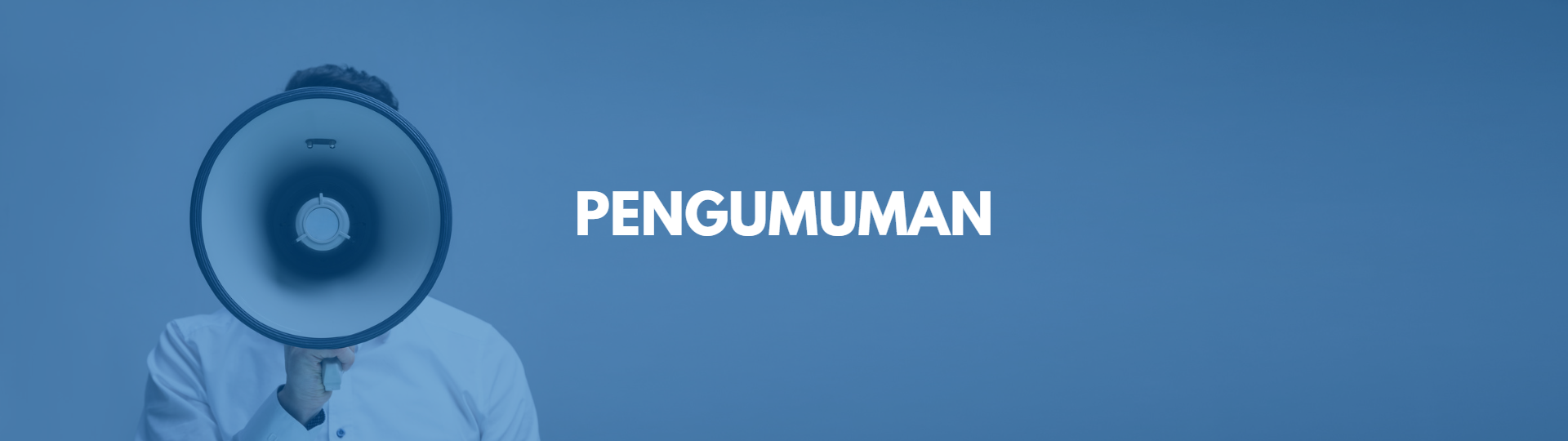Pengumuman Pengguna Jasa