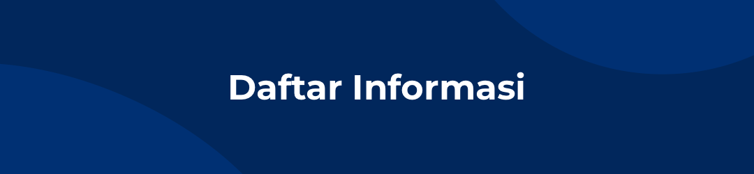 Daftar Informasi PPID