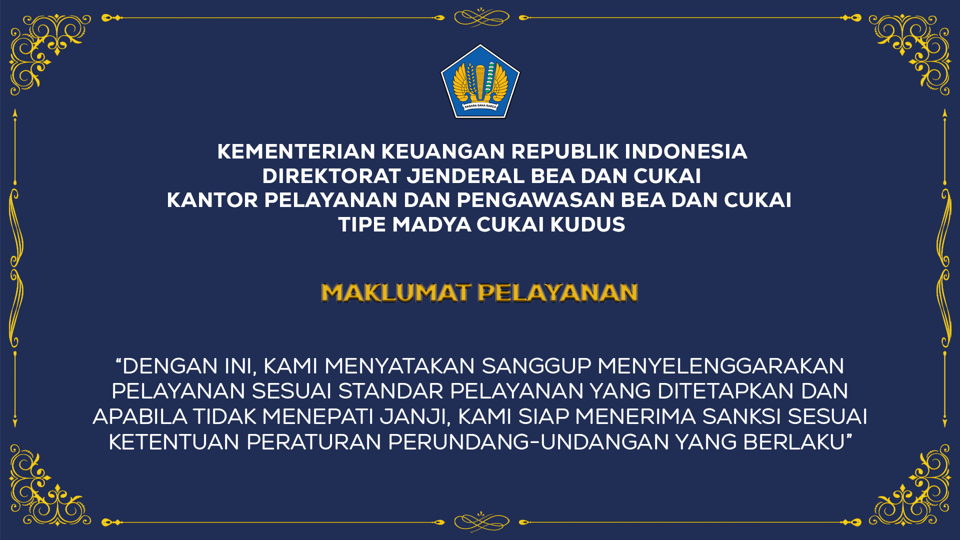 Maklumat Pelayanan