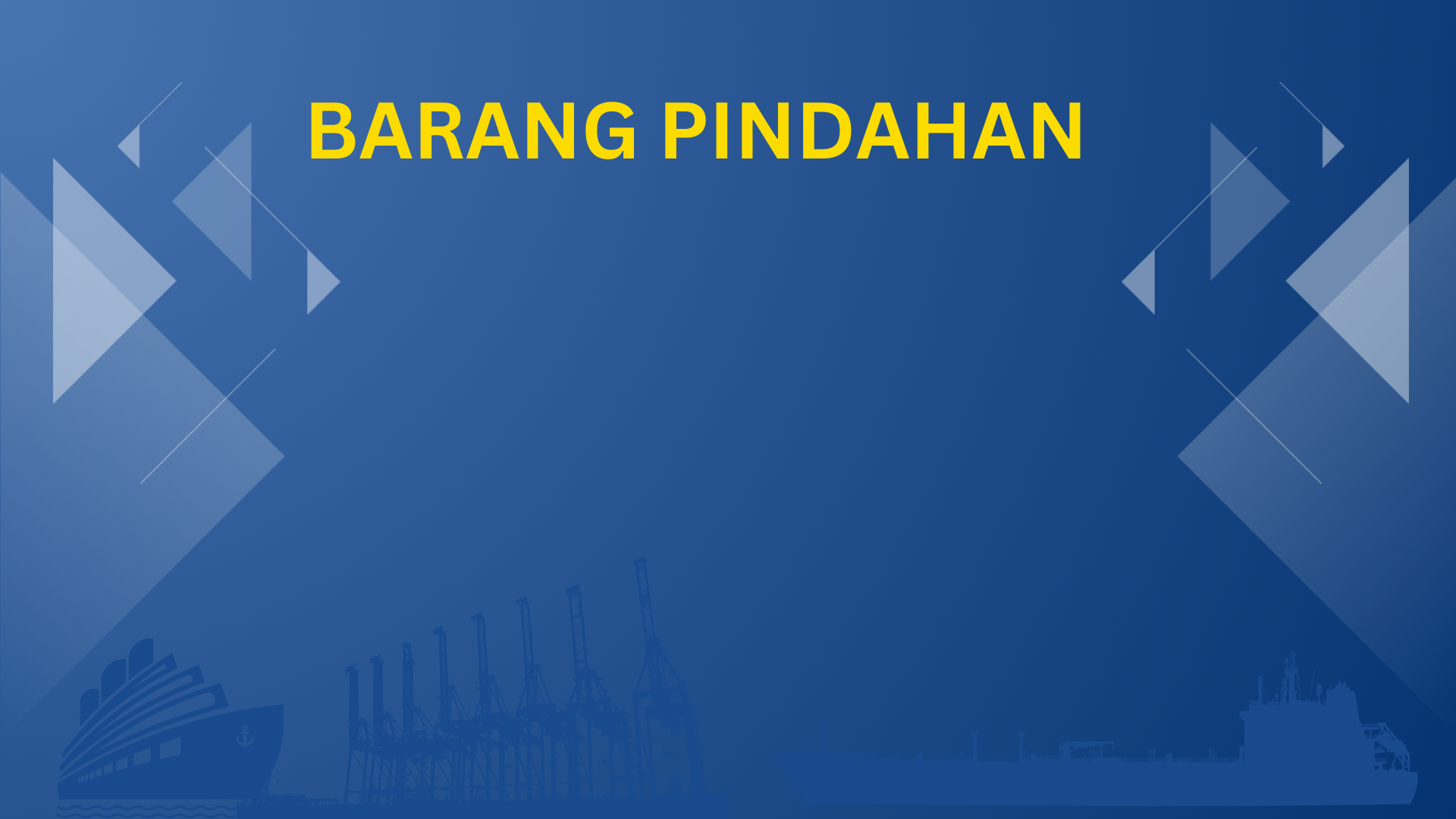 Informasi Barang Pindahan