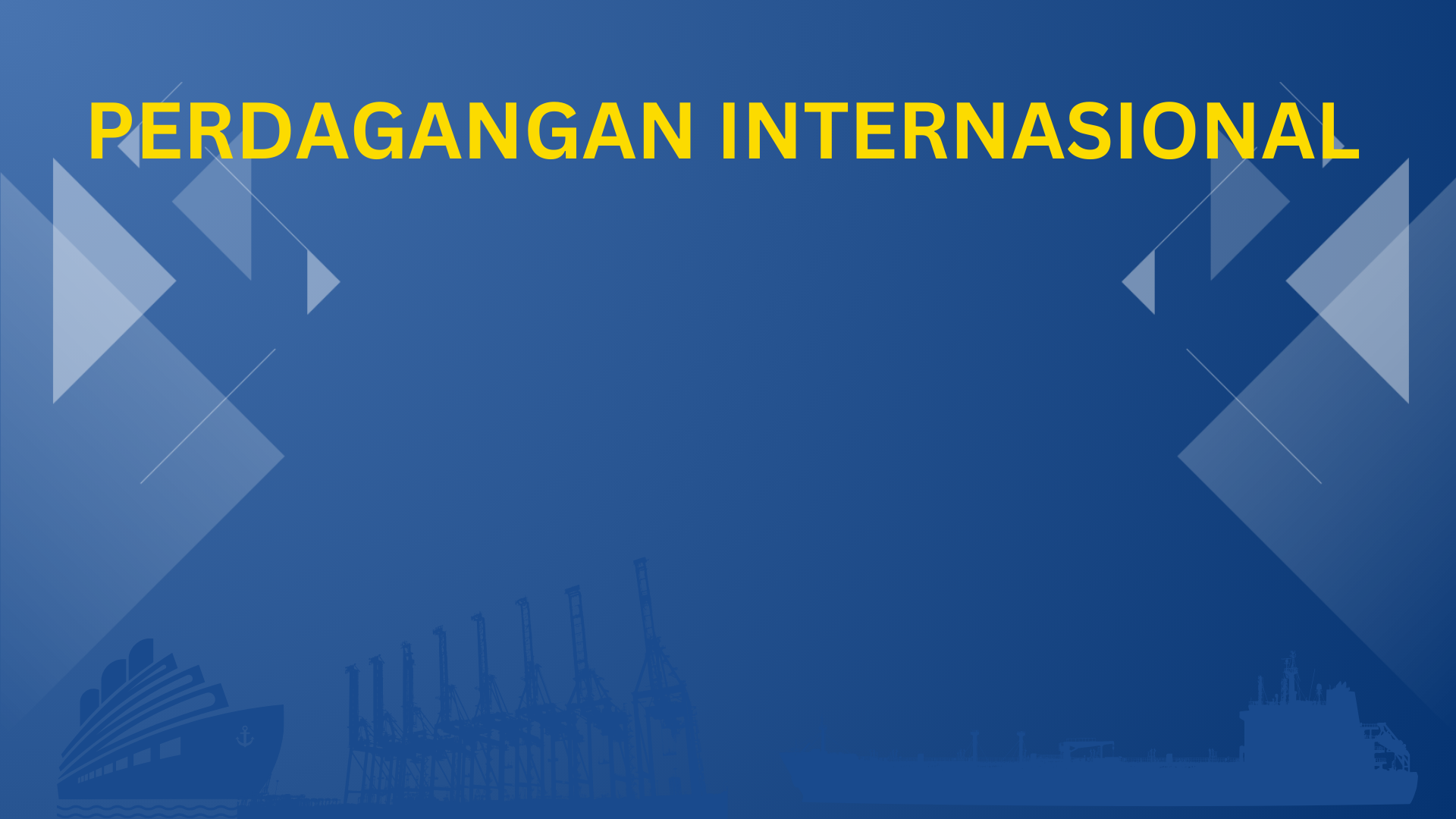 Informasi Perdagangan Internasional
