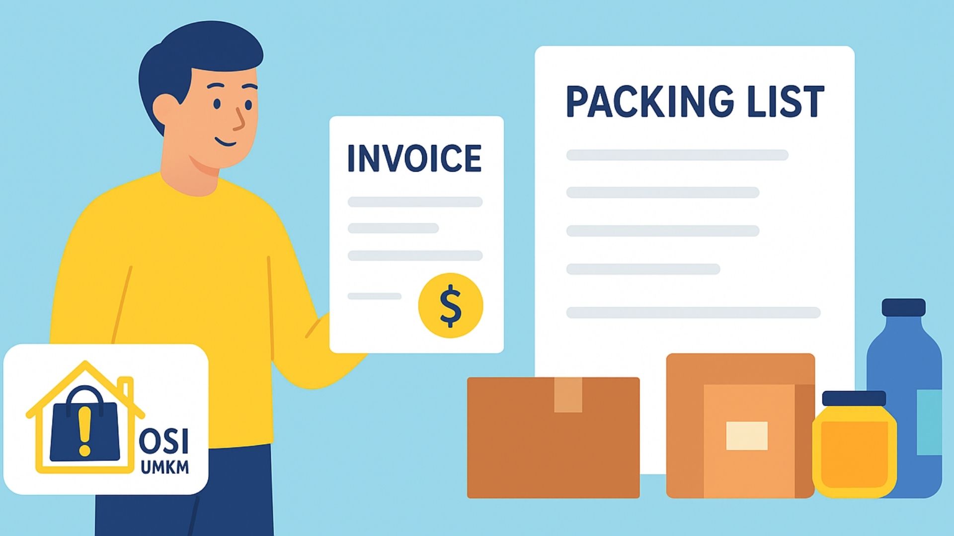 Invoice dan Packing List: Dokumen Penting yang Memuat Nilai Transaksi serta Rincian Barang yang Dikirim