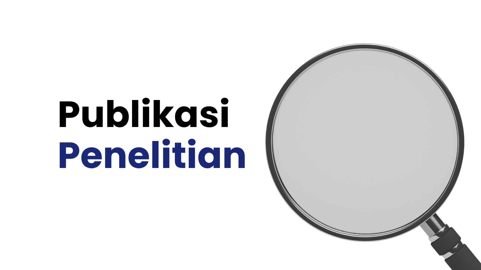 Publikasi Penelitian