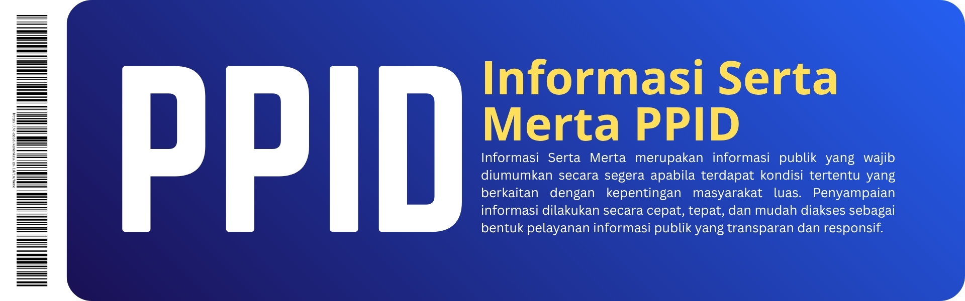 Informasi Serta Merta PPID